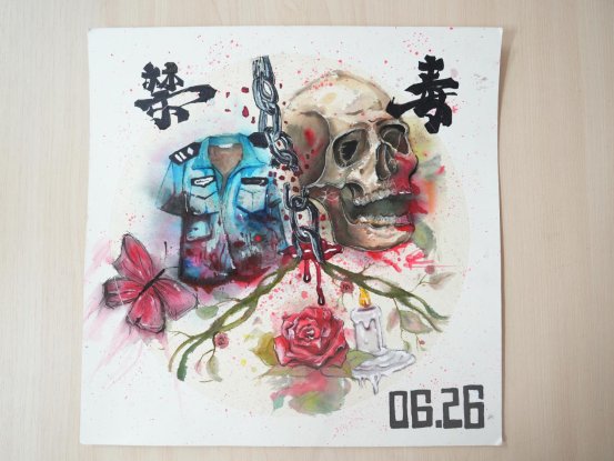 绘画二等奖（300元）艺术与体育系马慧敏